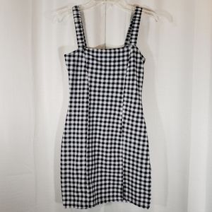 Black and White Checkered Dress